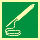 Wyrzutnia linki ratunkowej - znak morski - FB054