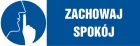 Zachowaj spokój - znak ostrzegający, informujący - NA082