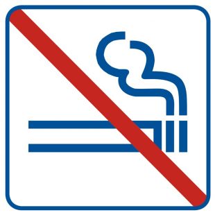 Zakaz palenia 1 - znak zakazujący - NE009
