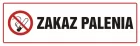 Zakaz palenia 2 - znak zakazujący - NE010