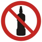 Zakaz używania detergentów - znak bhp zakazujący - GB036