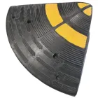 Zakończenie, narożnik gumowego podjazdu pod krawężnik 20cm - Pod 11 Zakończenie, narożnik gumowego podjazdu pod krawężnik 20cm