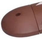 Zakończenie progu podrzutowego LONG 20x30x5,6cm czerwone - gumowe