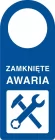 Zamknięte - awaria - zawieszka na drzwi - TC016