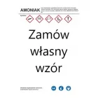Zamów własny wzór - etykieta chemiczna, oznakowanie opakowania - LC999