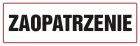 Zaopatrzenie - znak informujący - ND006