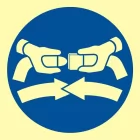 Zapiąć pasy bezpieczeństwa - znak morski - FC001