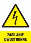 Zasilanie dwustronne - znak elektryczny - HA017 Zasilanie dwustronne - znak elektryczny