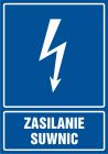 Zasilanie suwnic - znak elektryczny