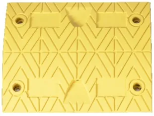 Zastępczy element progu podrzutowego LPP40 7,5 - środek - 40x50x7,5 cm, żółty