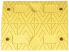 Zastępczy element progu podrzutowego LPP40 - środek - 40x50x5 cm, żółty