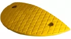 Zastępczy element progu podrzutowego PW-40 - zakończenie - 40x20x5 - żółty