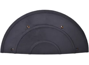 Zastępczy element progu zwalniającego M3, gumowy - skraj 60x30x3 cm, czarne