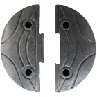 Zastępczy element progu zwalniającego PVB 4M - zakończenie - 40x18x5 cm