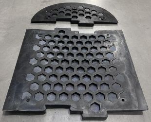 Zastępczy element progu zwalniającego PVB 5M - zakończenie - 60x25x5