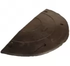 Zastępczy element progu zwalniającego PW-90 - zakończenie - 90x45x5 - czarny