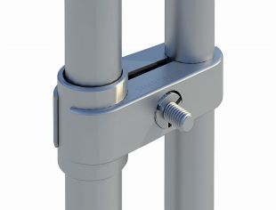 Zawias do bramy ogrodzenia tymczasowego uniwersalny