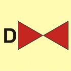 Zawór odcinający na systemie zraszania - znak morski - FA026