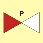 Zawór odcinka proszkowego - znak morski - FI068