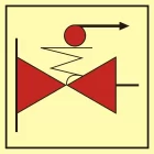 Zdalne odcinanie zaworów paliwa - znak morski - FA056 - FA056 Zdalne odcinanie zaworów paliwa - znak morski - FA056