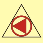 Zdalne sterowanie awaryjnych pomp pożarniczych - znak morski - FI049