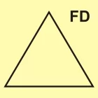 Zdalne sterowanie drzwi przeciwpożarowych - znak morski - FI033