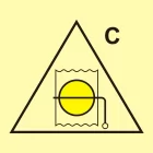 Zdalne sterowanie przepustnic ppoż. (obszar towarowy) - znak morski - FI042