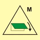 Zdalne sterowanie zamykaczy wlotu/wylotu wentylacyjnego (obszar maszynowy) - znak morski - FI044