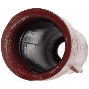 Żeliwna tuleja montażowa, gniazdo do słupka, rury fi 60/76mm - kompletny zestaw