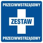 Zestaw przeciwwstrząsowy - znak informacyjny - PA028