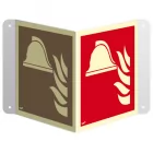 Zestaw sprzętu - znak ewakuacyjny, przestrzenny, ścienny 3D