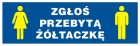 Zgłoś przebytą żółtaczkę - znak informacyjny - PA029
