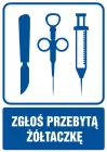 Zgłoś przebytą żółtaczkę - znak informacyjny - RF023
