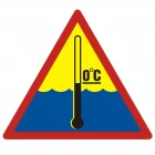 Zimna woda - znak, kąpieliska - OH004