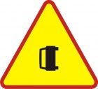 Znak A-34 Wypadek drogowy - drogowy ostrzegawczy