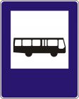 Znak D-15 Przystanek autobusowy - drogowy informacyjny
