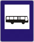 Znak D-15 Przystanek autobusowy - drogowy informacyjny