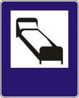 Znak D-29 Hotel (motel) - drogowa tablica informacyjna