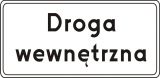 Znak D-46 Droga wewnętrzna - Jak postawić znak drogowy na terenie prywatnym: procedura i zasady
