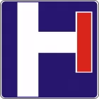 Znak D-4b Wjazd na drogę bez przejazdu, ślepa uliczka w prawo - drogowy informacyjny