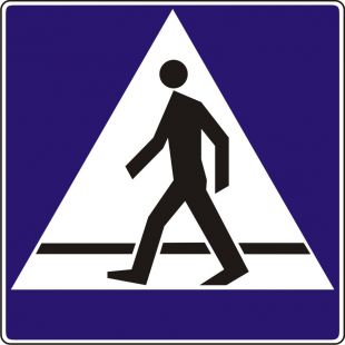 Znak D-6 Przejście dla pieszych