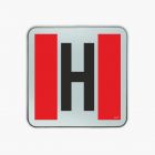 Znak drogowy przeciwpożarowy - Hydrant zewnętrzny