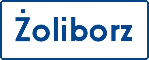 Znak E-21 Znak dzielnicy lub osiedla - drogowy kierunku miejscowości - Znaki kierunku i miejscowości – znaki drogowe, cz. VI