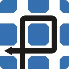 Znak F-7 Dojazd do drogi z zakazem skrętu w lewo - drogowy uzupełniający