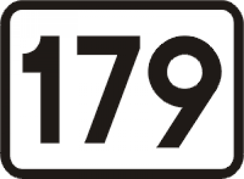 Znak kilometrowy, cyfra kilometrowy U-7 - Znaki wskazujące pikietaż drogi