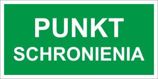 Znak obrony cywilnej - Punkt schronienia