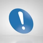 Znak podłogowy, naklejka BHP - Ogólny znak nakazu