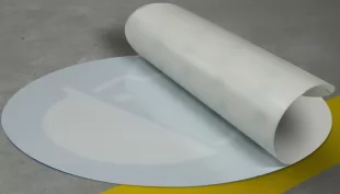 Znak podłogowy, naklejka - okrągły