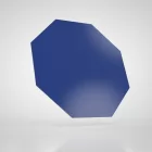 Znak podłogowy, naklejka - ośmiokąt