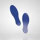 Znak podłogowy, naklejka - stopa 1szt.